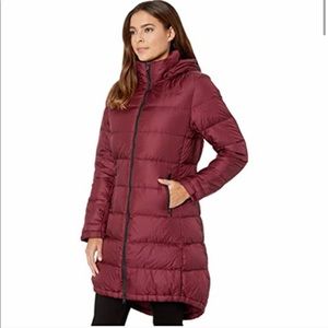 The North Face Womens Metropolis Parka Garnet Red